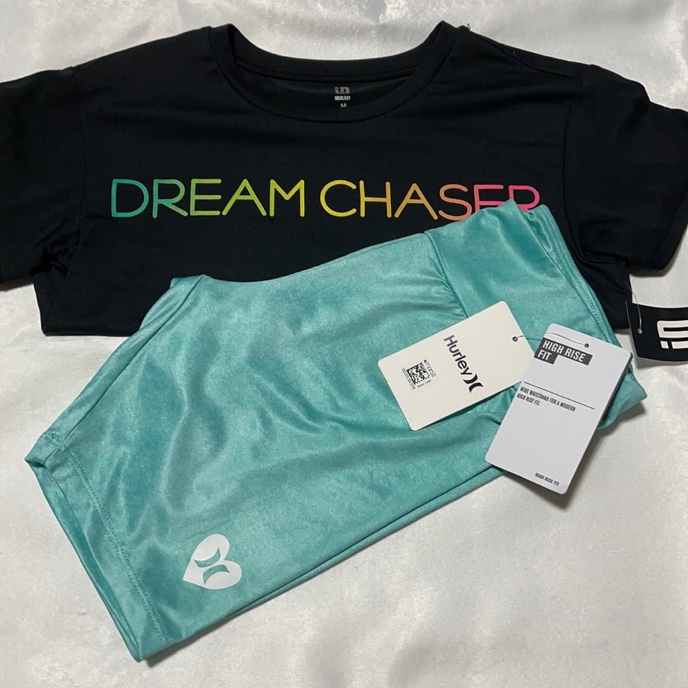 Athletic Girls Set. Hurley & Ideology.